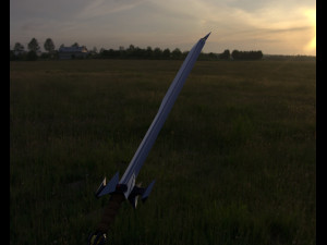fantasy sword 3D 모델