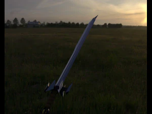 fantasy sword 3D Model