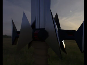 fantasy sword 3D Model