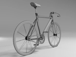v&eacute;lo Modèle 3D