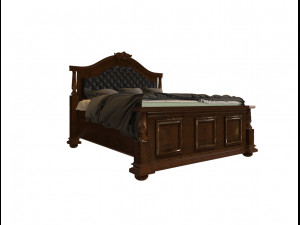 classic bed 3D Model