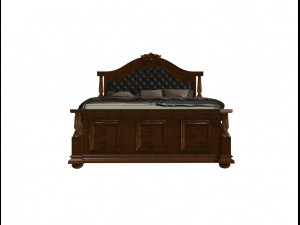 classic bed 3D मॉडल