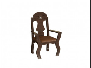 wooden chair 3D Model