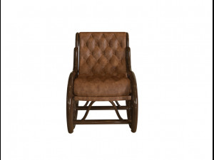 wooden chair Model 3D