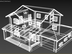 private home villa rosa 3D Model