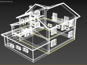 private home villa rosa 3D Model