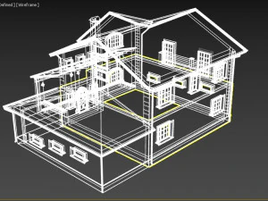 private home villa rosa 3D Model
