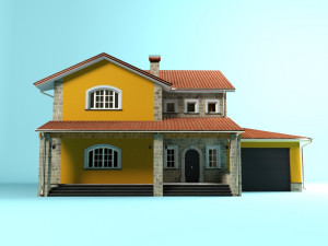 private home villa rosa 3D Model