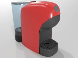 кавоварка схожа на лавацу крихітна 3D Модель