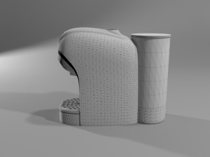 coffee machine similar lavazza tiny 3D मॉडल