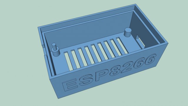 esp8266 box arduino 3D Model .c4d .max .obj .3ds .fbx .stl .blend 