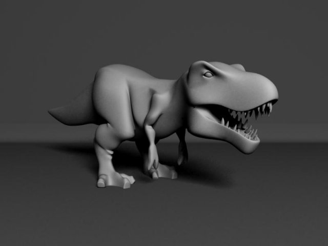 dinosaur Modelo 3D .c4d .max .obj .3ds .fbx .stl .blend 
