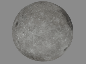 earth and moon 3D Model