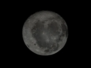 지구와 달 3D 모델