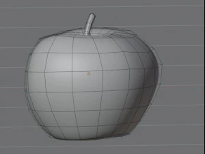 apple fruit 3D Model