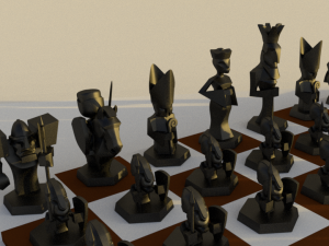 chess 3D 打印模型