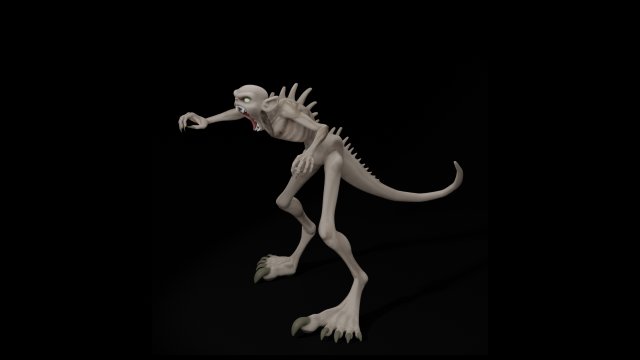goat sucker Model 3D .c4d .max .obj .3ds .fbx .stl .blend