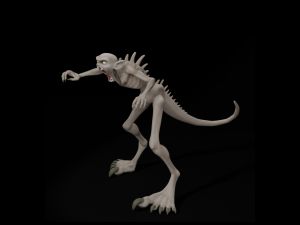 goat sucker Model 3D