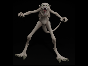 goat sucker Model 3D