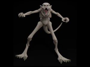 goat sucker 3D Model