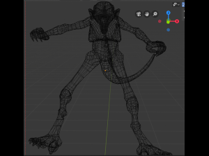 goat sucker Model 3D
