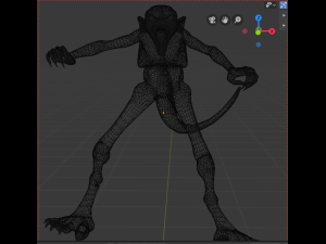 goat sucker Model 3D