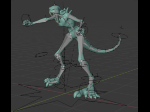 goat sucker Model 3D
