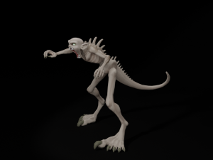 goat sucker Model 3D