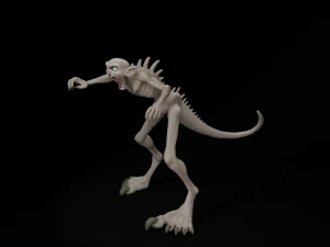 goat sucker 3D Model