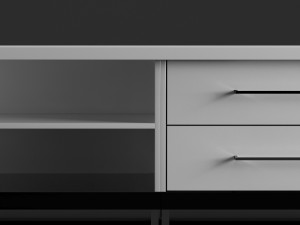 home for tv room 3D 모델
