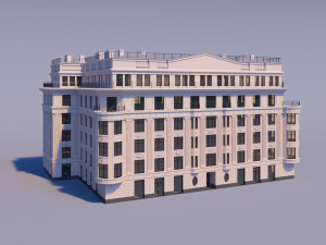 business center Modelo 3D