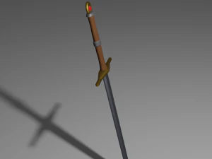 espada Modelo 3D