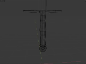 espada Modelo 3D