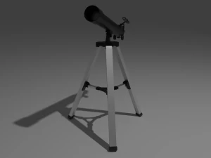 telescope 3D Model