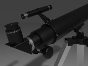 telescope 3D Model