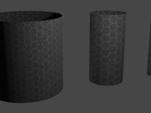 hexagonal tile CG Textures