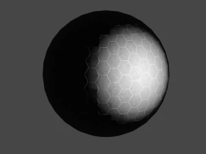 hexagonal tile CG Textures