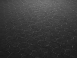 hexagonal tile CG Textures