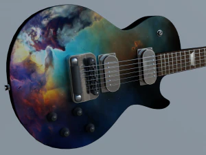 गिटार इलेक्ट्रिक 3D मॉडल