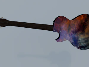 गिटार इलेक्ट्रिक 3D मॉडल