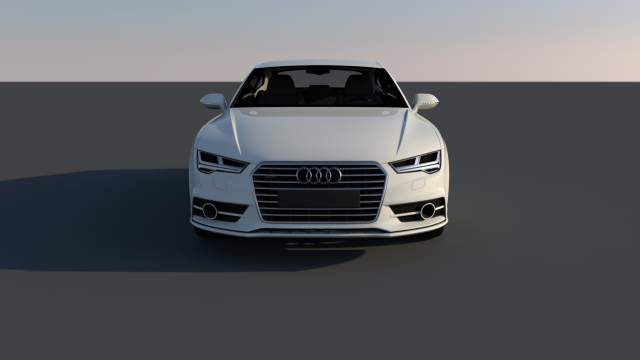 audi a7 2015 Model 3D .c4d .max .obj .3ds .fbx .stl .blend 