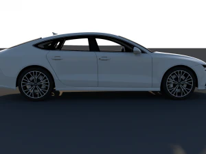 audi a7 2015 Modelo 3D