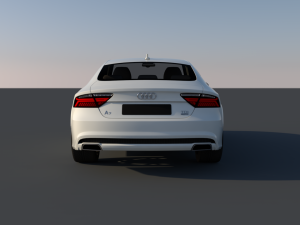 audi a7 2015 Model 3D