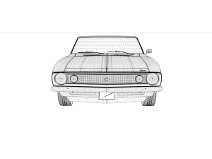 chevrolet camaro z28 convertible 1967 3D Model