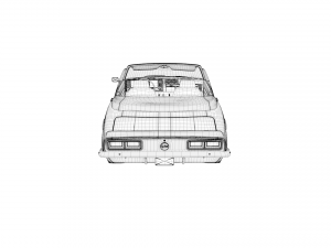 chevrolet camaro z28 convertible 1967 3D Model