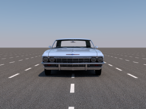 chevrolet impala 1965 Modello 3D
