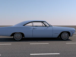 chevrolet impala 1965 3D Model