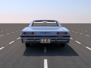 chevrolet impala 1965 3D Model