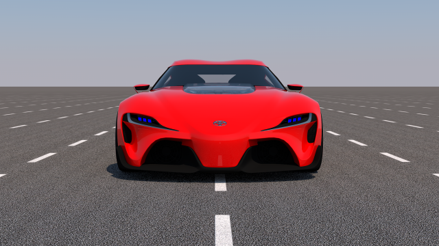 toyota ft-1 2014 Modelo 3D .c4d .max .obj .3ds .fbx .stl .blend 