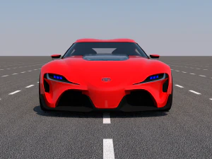 toyota ft-1 2014 Modelo 3D